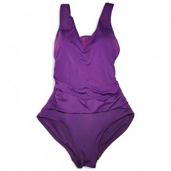 Lands' End Other - Lands' End Purple One-Piece Swimsuit Size Small